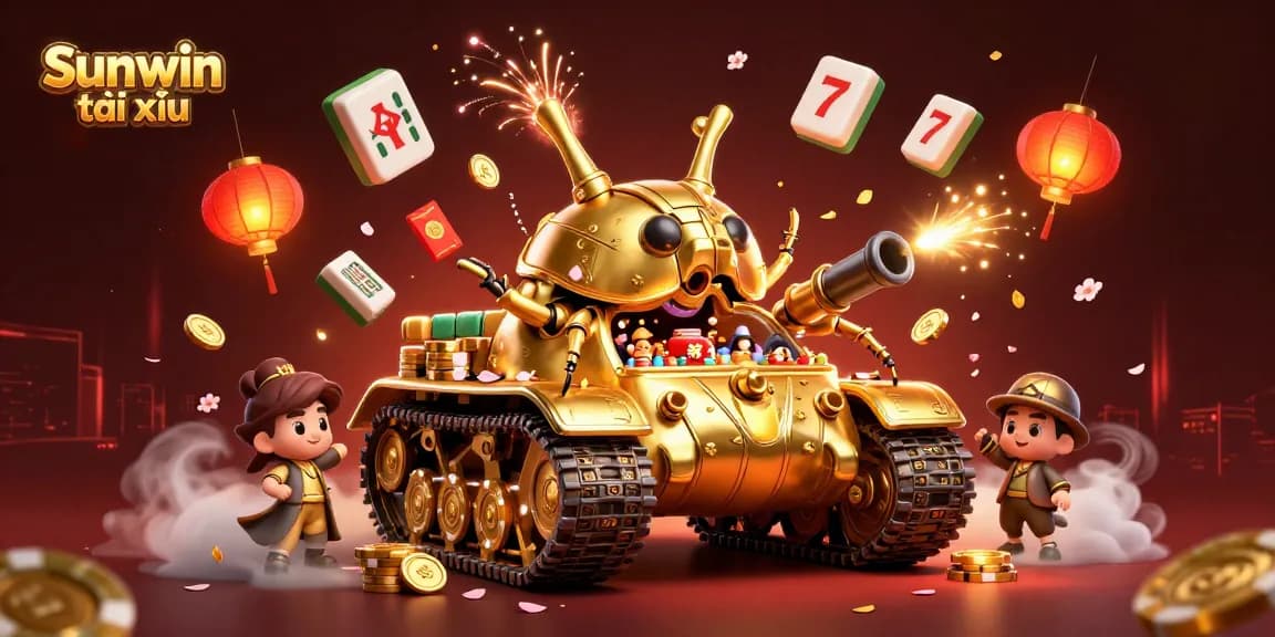 Engage in thrilling gameplay at Sunwin tài xỉu with a vibrant casino tank scene.