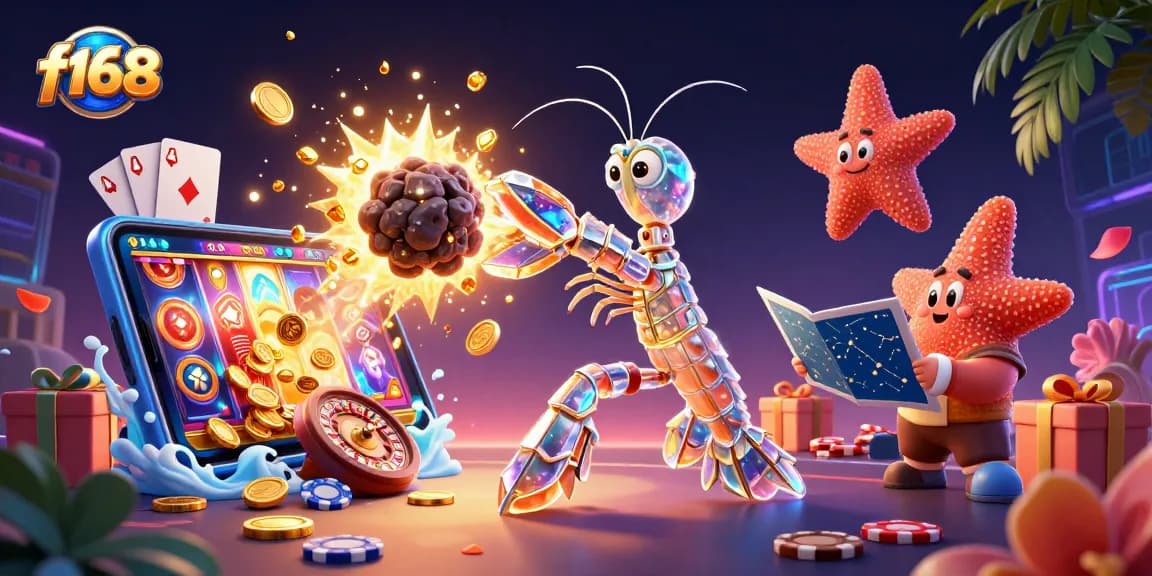 Experience thrilling wins at f168 with an exciting galactic casino adventure filled with treasures.