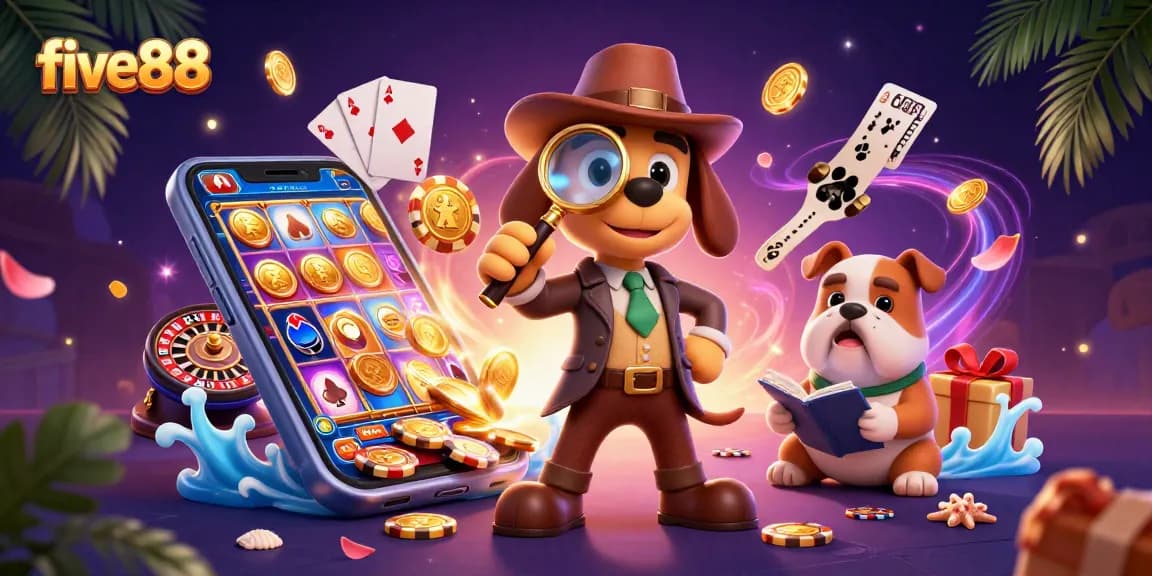 Engage in thrilling gameplay with five88 as a detective duo uncovers poker secrets.