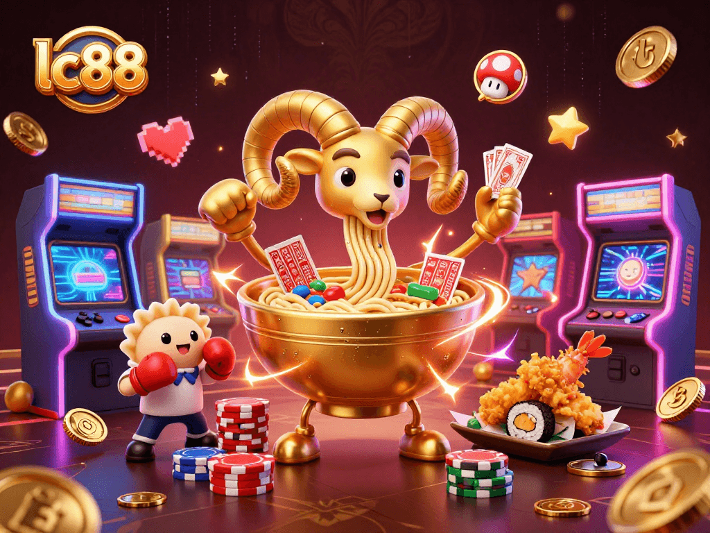 Play exciting games at lc88 with vibrant characters and rich casino elements.