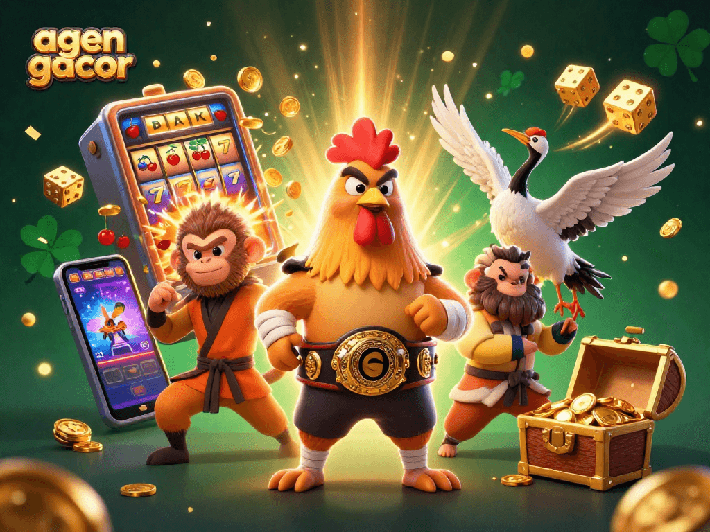 Win big at agen gacor with exciting slot machines, roaring rooster champions, and vibrant casino action.