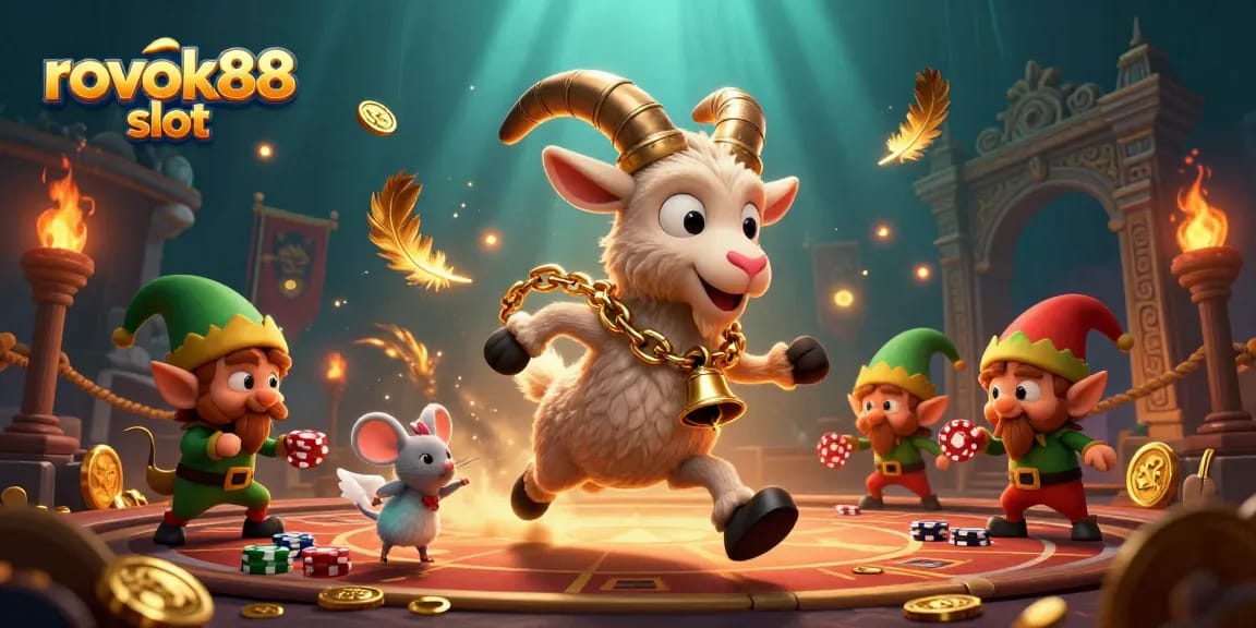 Engage with the thrilling rokok88 slot experience in a holiday-themed casino filled with festive action.