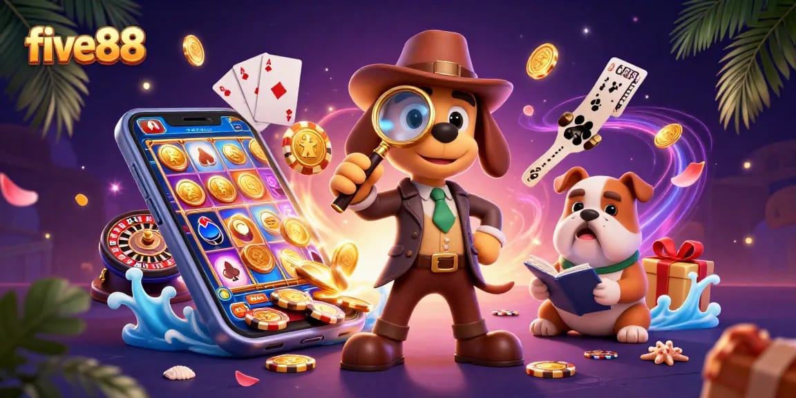 Engage in thrilling gameplay with five88 as a detective duo uncovers poker secrets.
