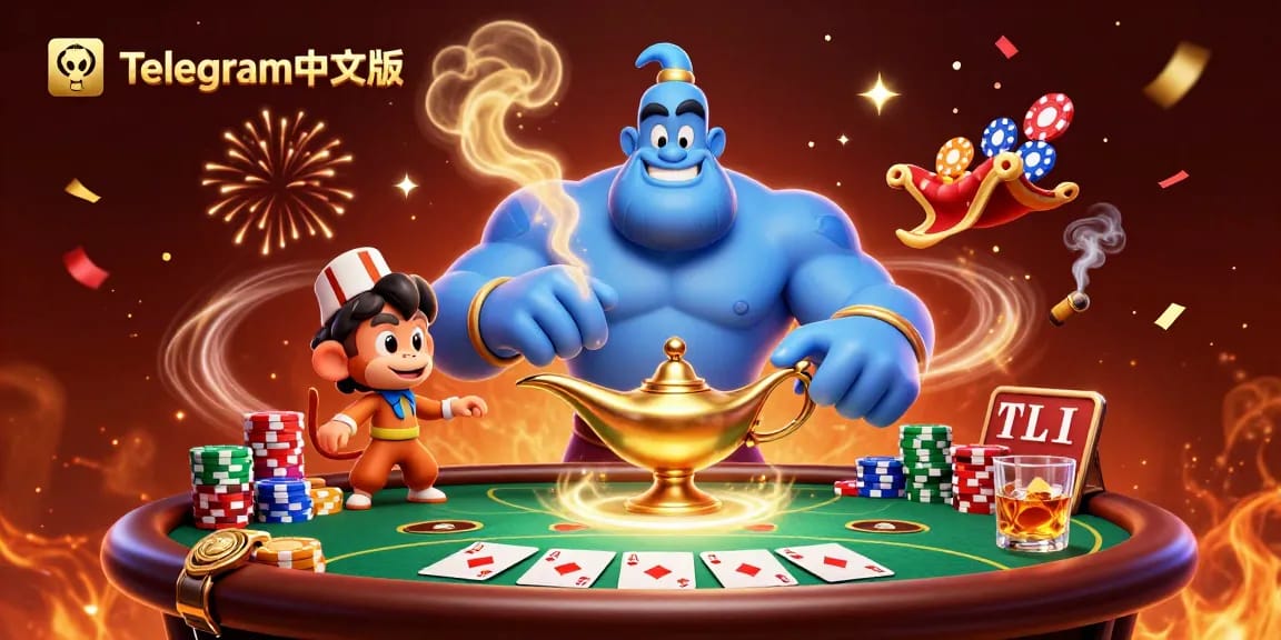 在Telegram中文版中体验赌博的兴奋,特色扑克牌场景和角色的沉浸式数字艺术。