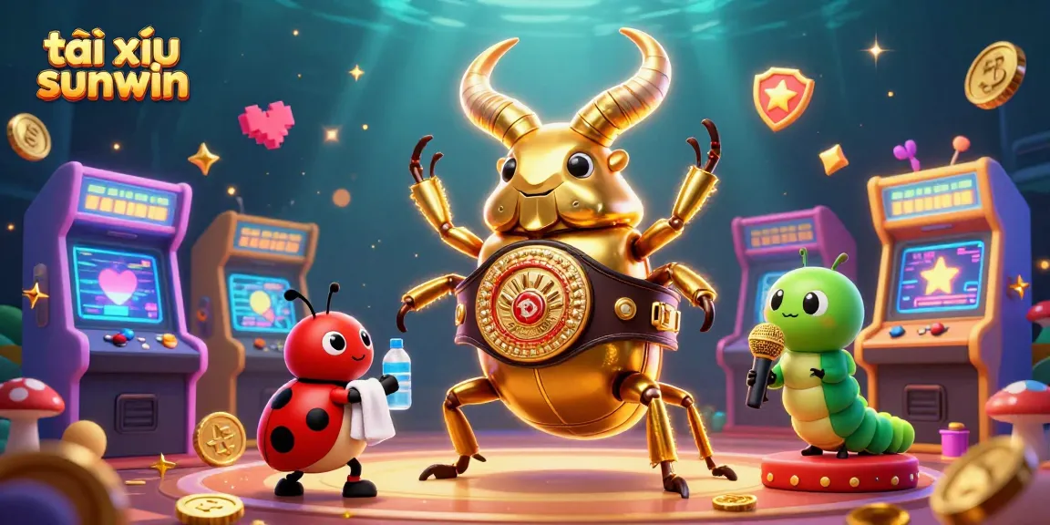 Engage in thrilling tài xỉu sunwin gameplay with energetic characters and vibrant gaming elements.