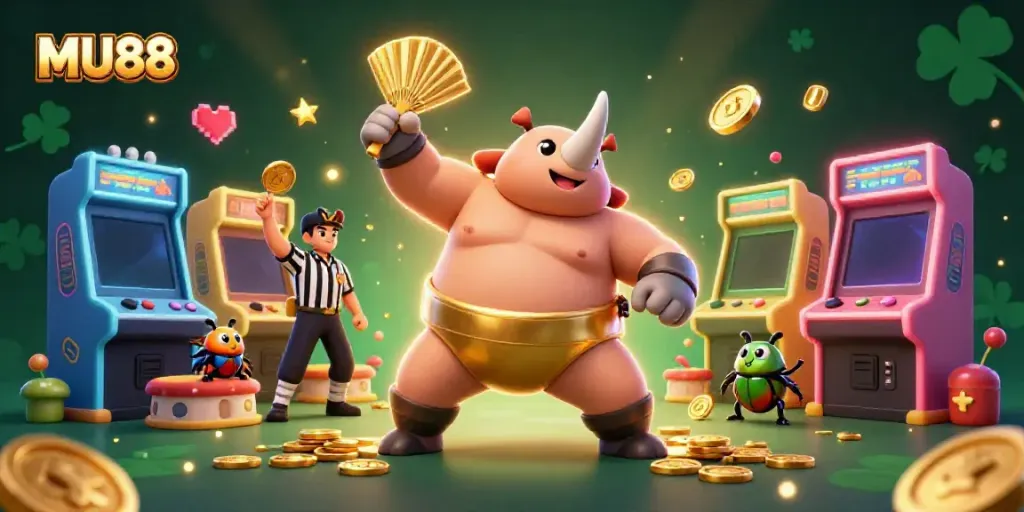 Experience MU88 like never before with captivating gaming action featuring dynamic characters and casino elements.