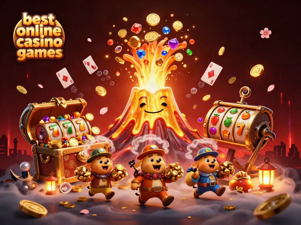 Engage in the thrill of the best online casino games with a dynamic scene of fortune and adventure.