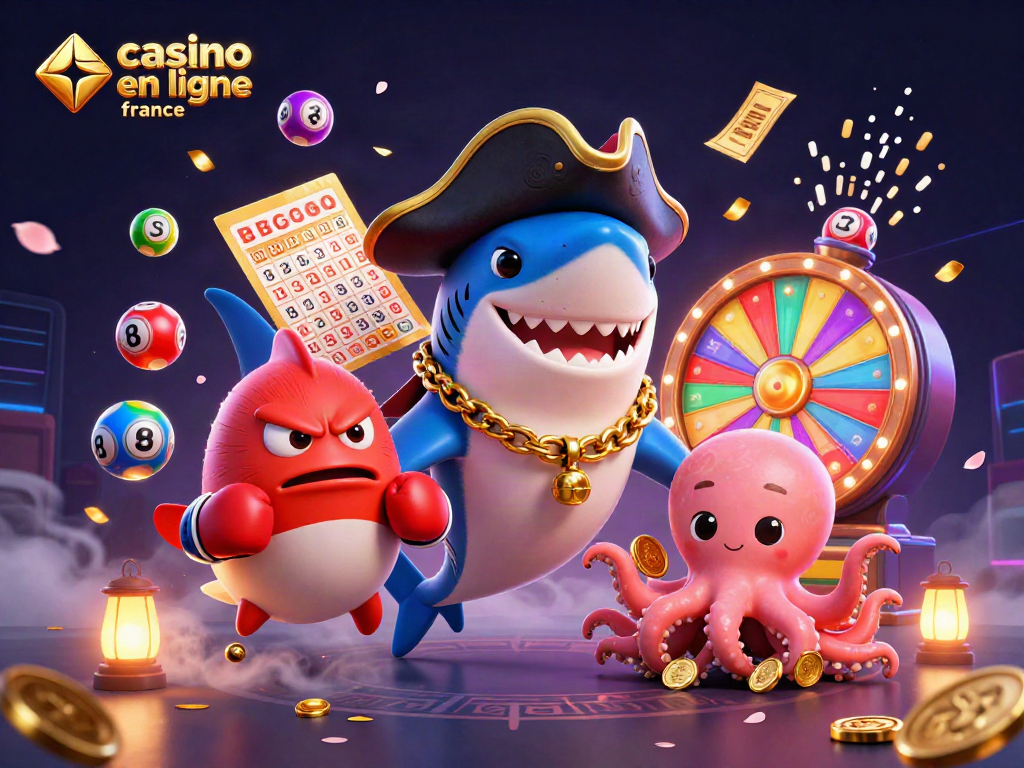 Jouez à des jeux de casino en ligne France avec nos personnages animés et des éléments ludiques.