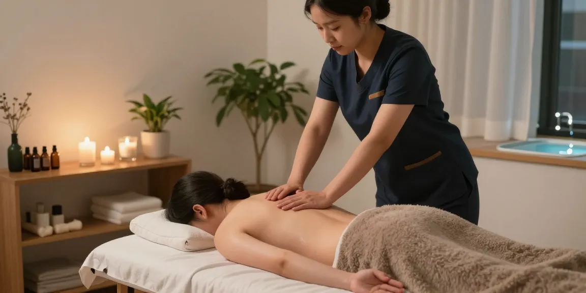 Experience peaceful 동탄출장마사지 with a professional therapist in a calming home setting.