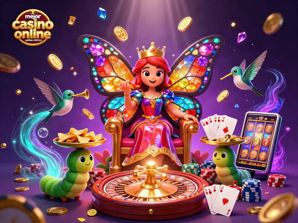 Juega en el mejor casino online España poker online mientras disfrutas de una escena vibrante y colorida.