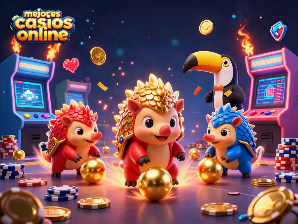 Juega en los mejores casinos online y vive la emoción de las apuestas con pangolines en acción.